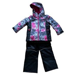 NWOT XMTN Girls 2 Piece Snowsuit Size 4